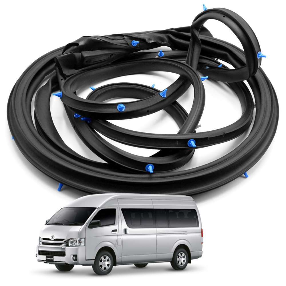 Front Rh Weatherstrip Door Rubber Seal For Toyota Hiace Commuter Van