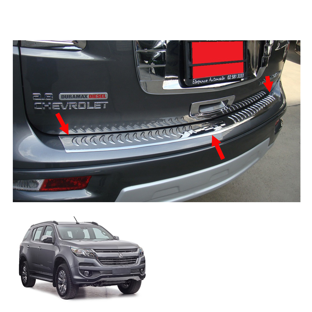 Tailgate Bumper Step Cover Chrome Fit Chevrolet Holden Trailblazer 2016 2017 Ebay 2988