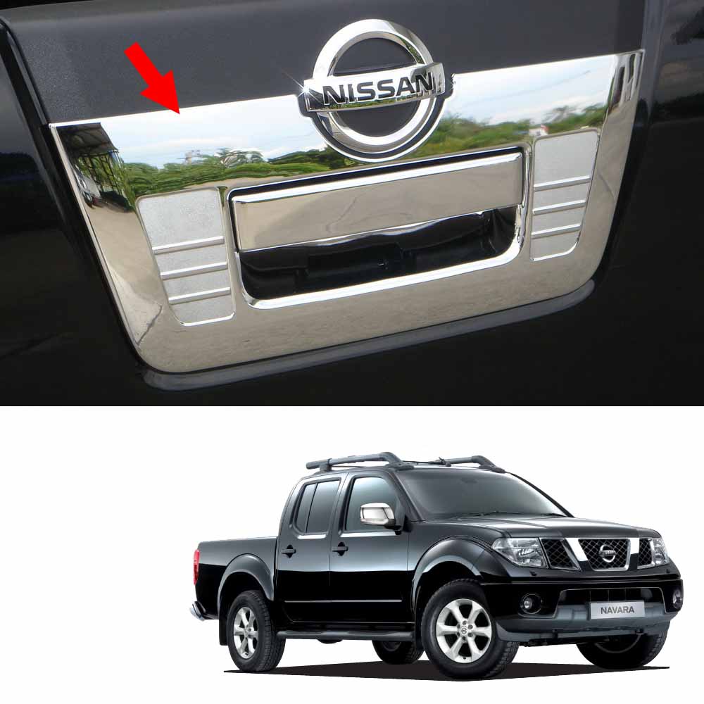 Replacement Tailgate Handle For Nissan - Textured Black, Fits Various Models, Outside Rear Gate Handle