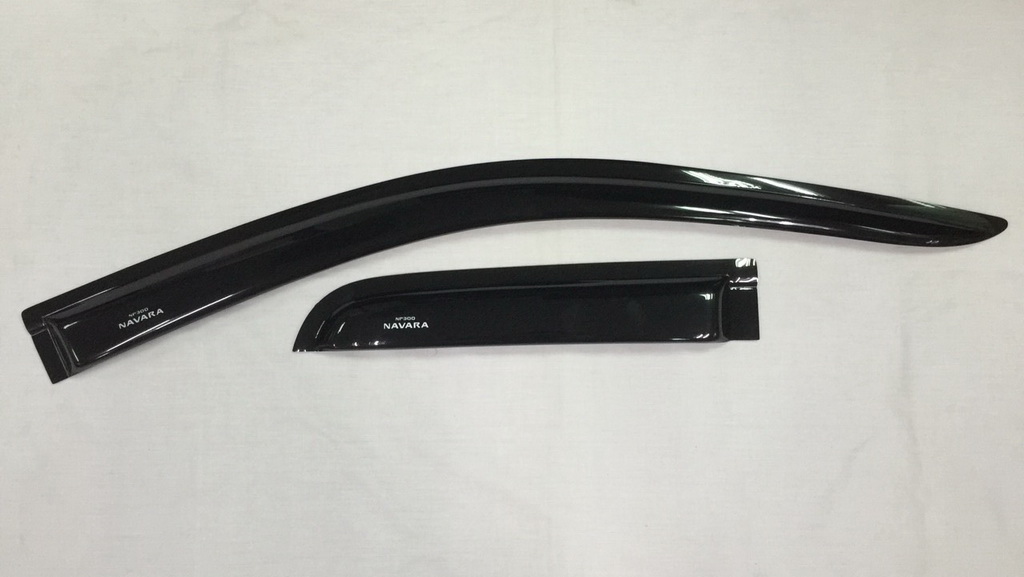 Wind Deflector Weather Guard 2 Doors for Nissan NP300 Navara Frontier ...