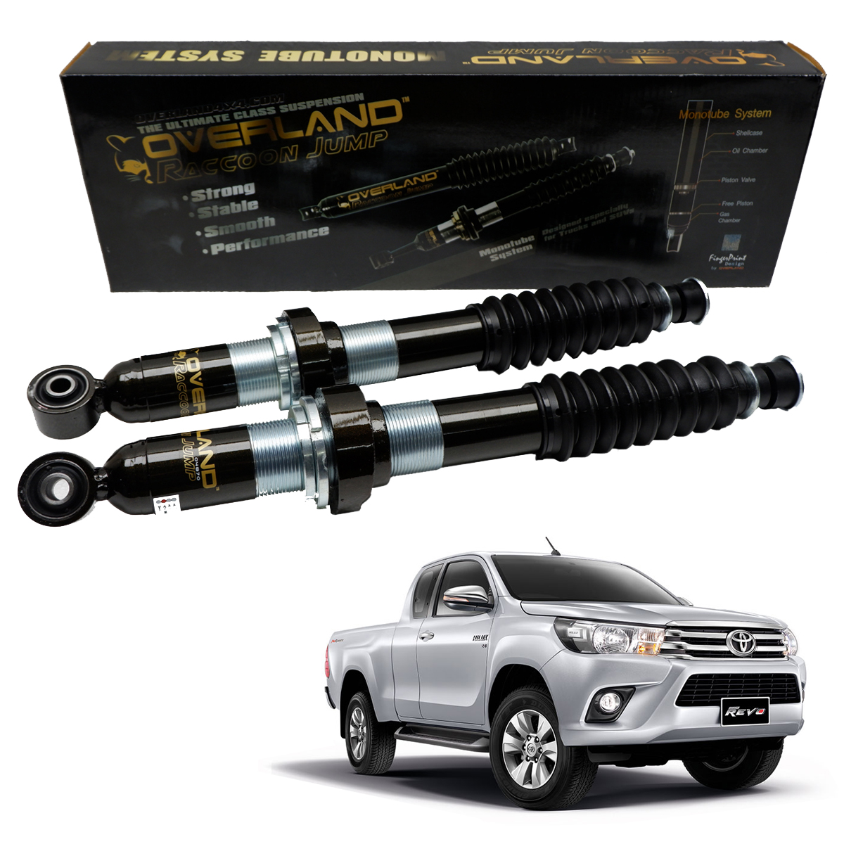 MOTE ローダウンショックキット HILUX MOTE ローダウン ショックキット | GUN125 ハイラックス