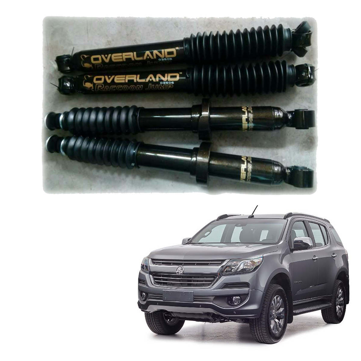 Fits Chevrolet Trailblazer 15 2016 2017 18 Set Overland Gas Oil