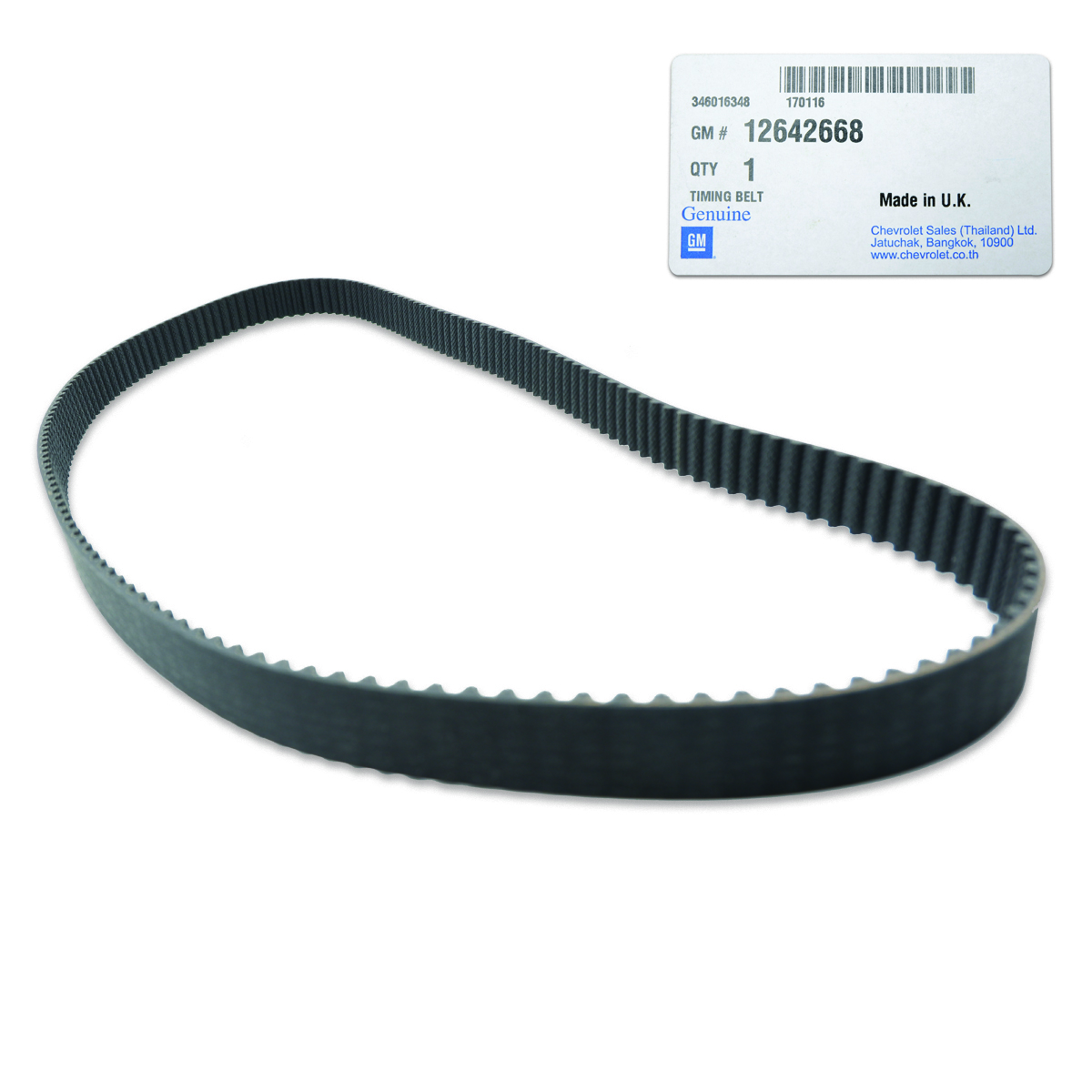 Timing Belt Genuine Replacement For Chevrolet Trailblazer Colorado 2012