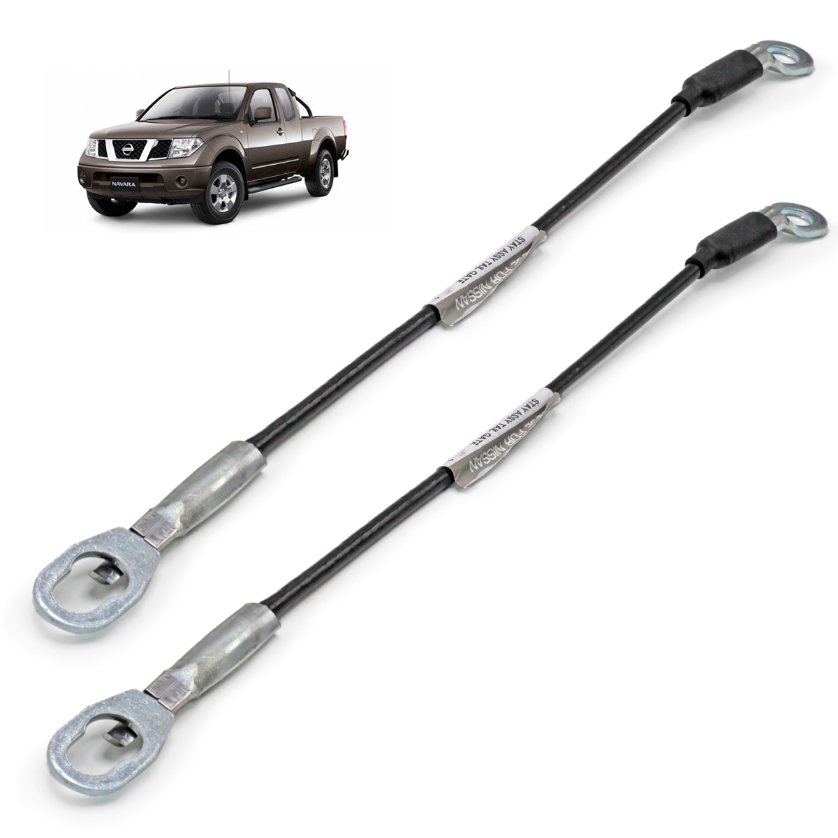 Metal Tailgate Cable Wire Fits Nissan Navara Frontier D40 Pickup 2006