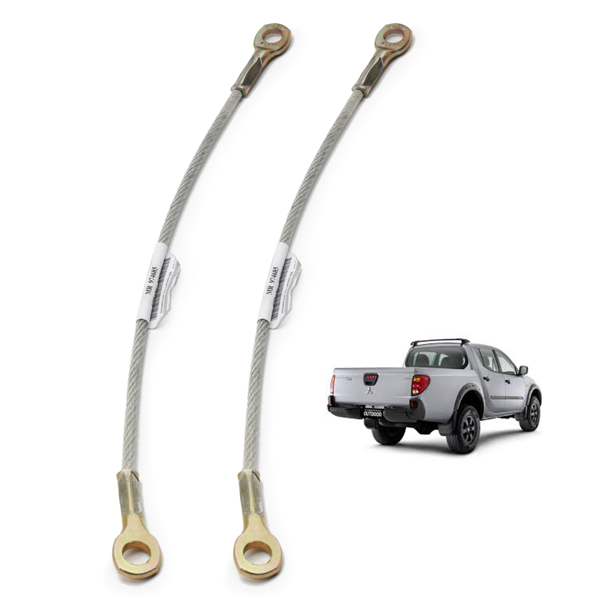 Metal Tailgate Cable Wire For Mitsubishi L200 Stada Triton Pickup 2000 10 12 14 eBay