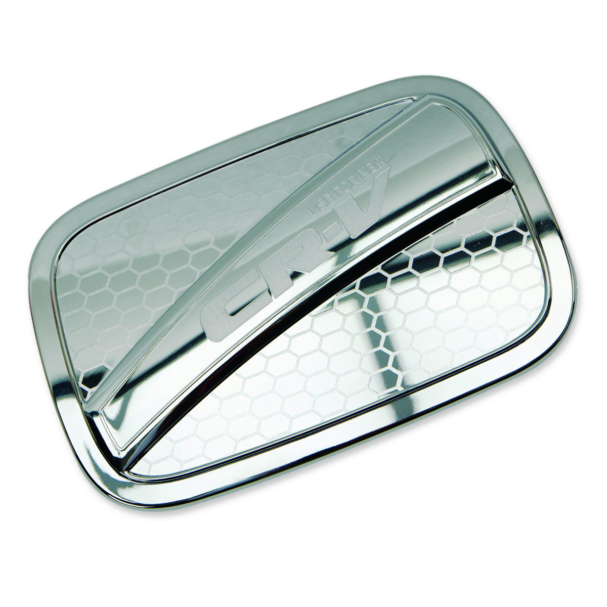 For Honda Suv CRV 2017 2018 Chrome Fuel Cap Tank Cover Chrome Trim