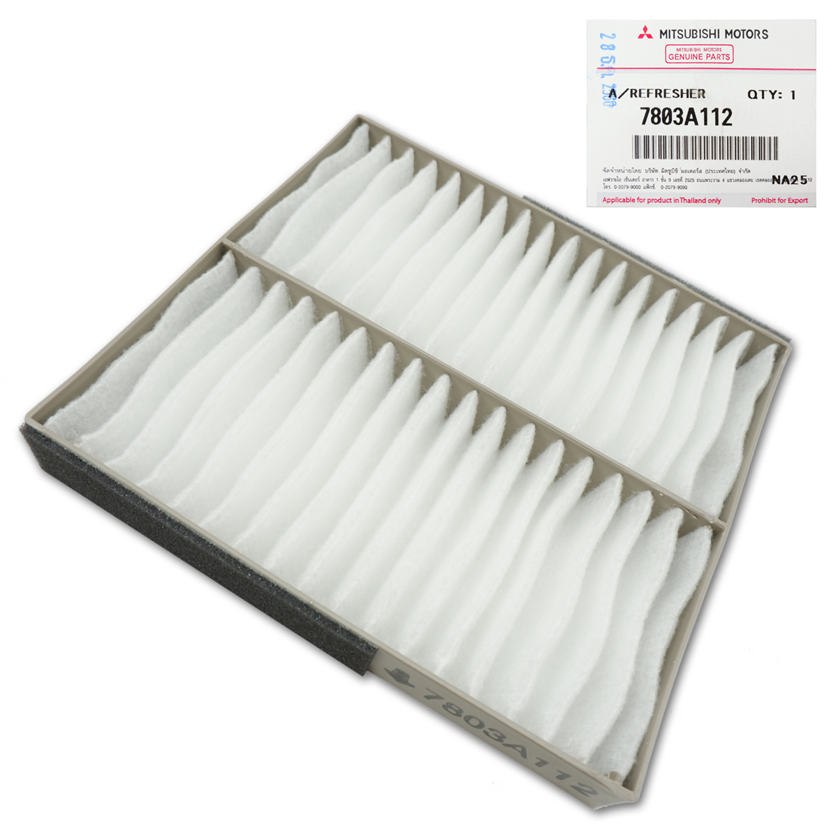 Air Cabin Filter Genuine Fits Mitsubishi L200 Triton Mq 2.4 Gasoline