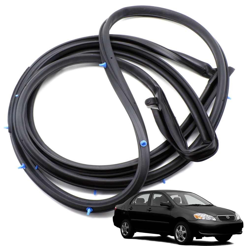 Details About Front Left Door Seal Rubber Weatherstrip Black For Toyota Corolla Zze 2003 2007