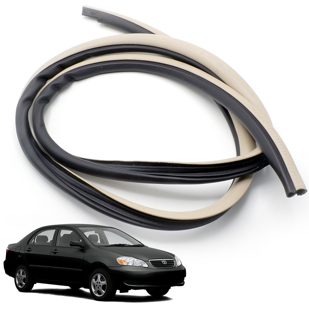 Front Right Inner Door Seal Rubber Weatherstrip Ivory Fits Toyota Corolla 03 07 Ebay