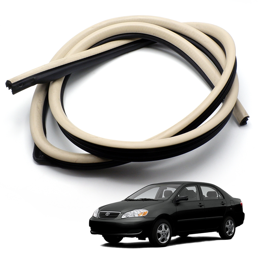 Details About Rear Right Inner Door Seal Rubber Weatherstrip Ivory For Toyota Corolla 03 07