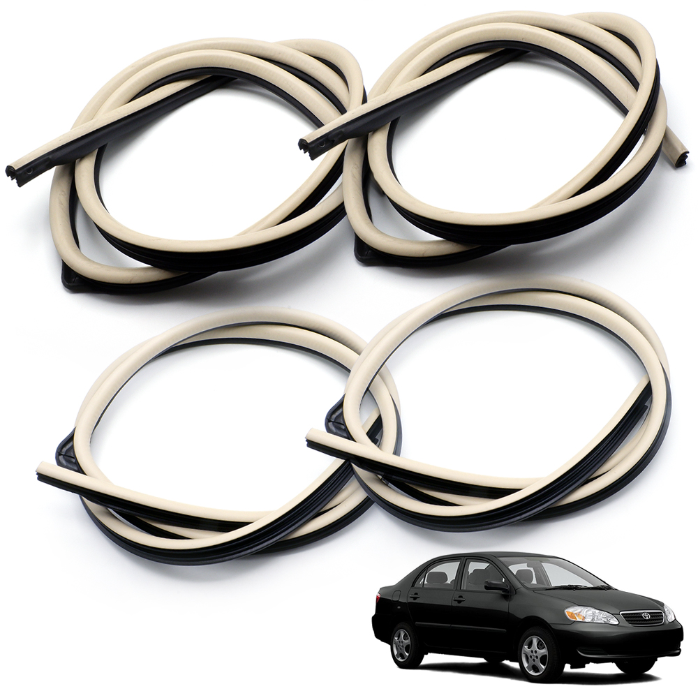Car Sealing Strip For Toyota Corolla Zze122/120 2004-2013 Auto Left Side Door Glass Sealing Strip 68151 12212 Seal Strip - View #7