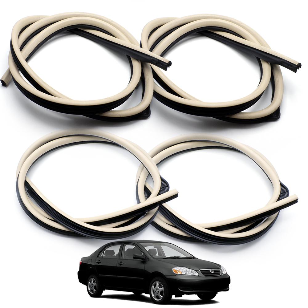 Car Sealing Strip For Toyota Corolla Zze122/120 2004-2013 Auto Left Side Door Glass Sealing Strip 68151 12212 Seal Strip - View #5