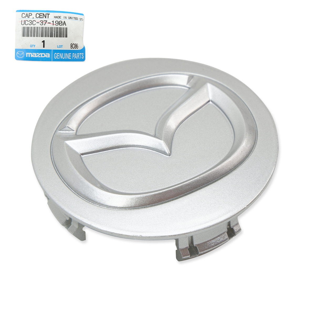 Genuine Wheel Cap Cover Silver For Mazda BT50 Pro Pickup 2012 2013