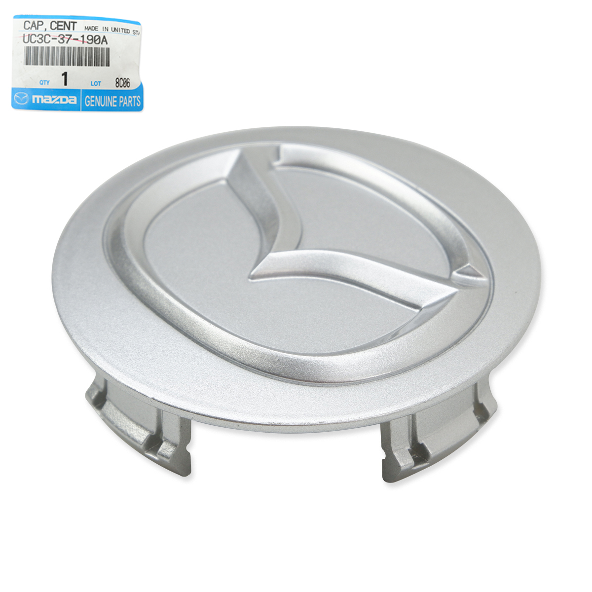 Genuine Wheel Cap Cover Silver For Mazda BT50 Pro Pickup 2012 2013