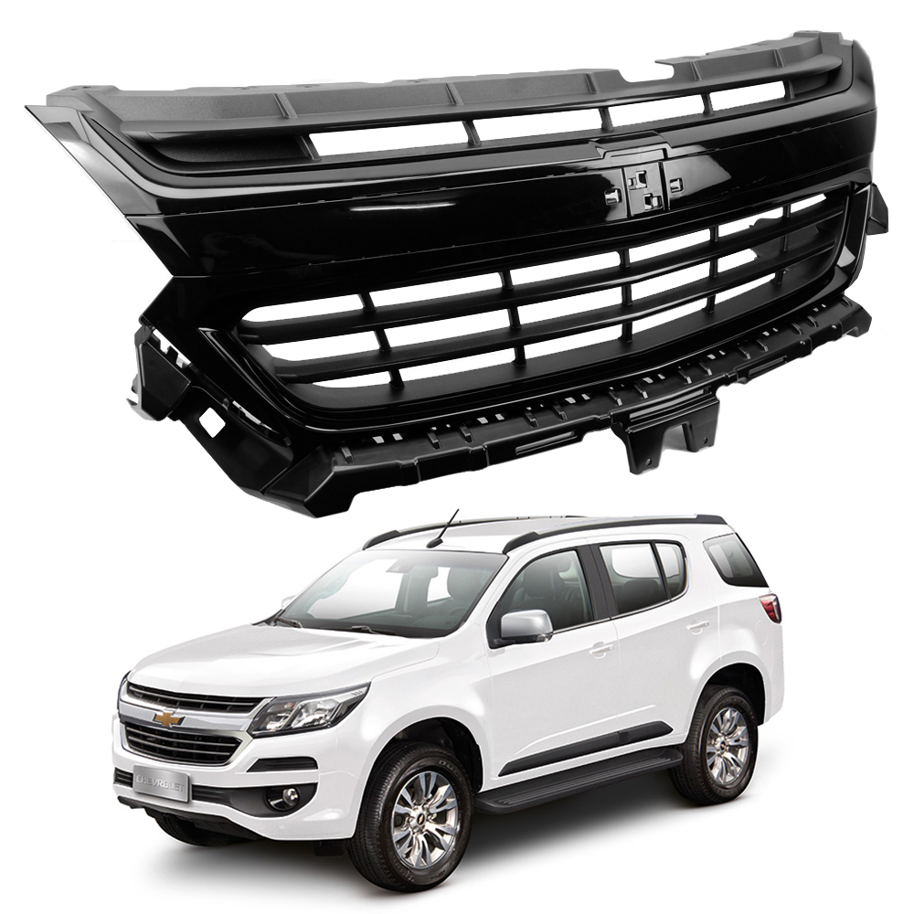 Front Grille Grill Genuine Black Fits Chevrolet Colorado Trailblazer