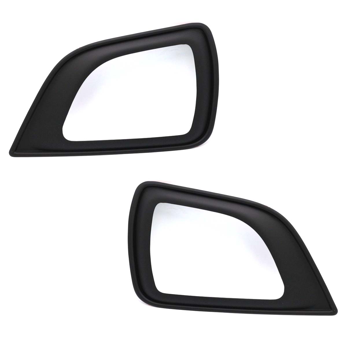 Spot Light Fog Lamp Cover Black Carbon Film For Nissan NP300 D23 2015 2018
