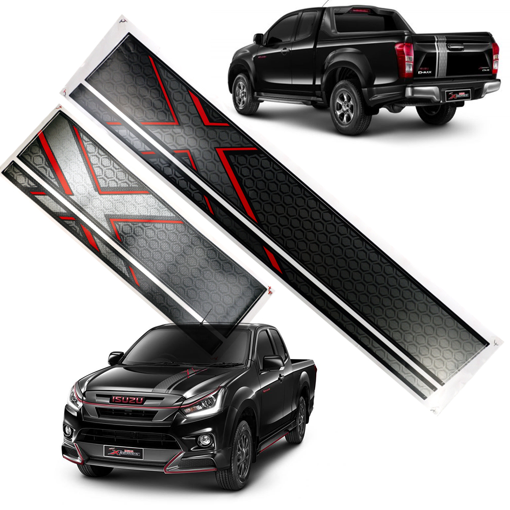 For Isuzu D Max 2018 2019 Sticker X Series Front Rear Hood Tailgate ...