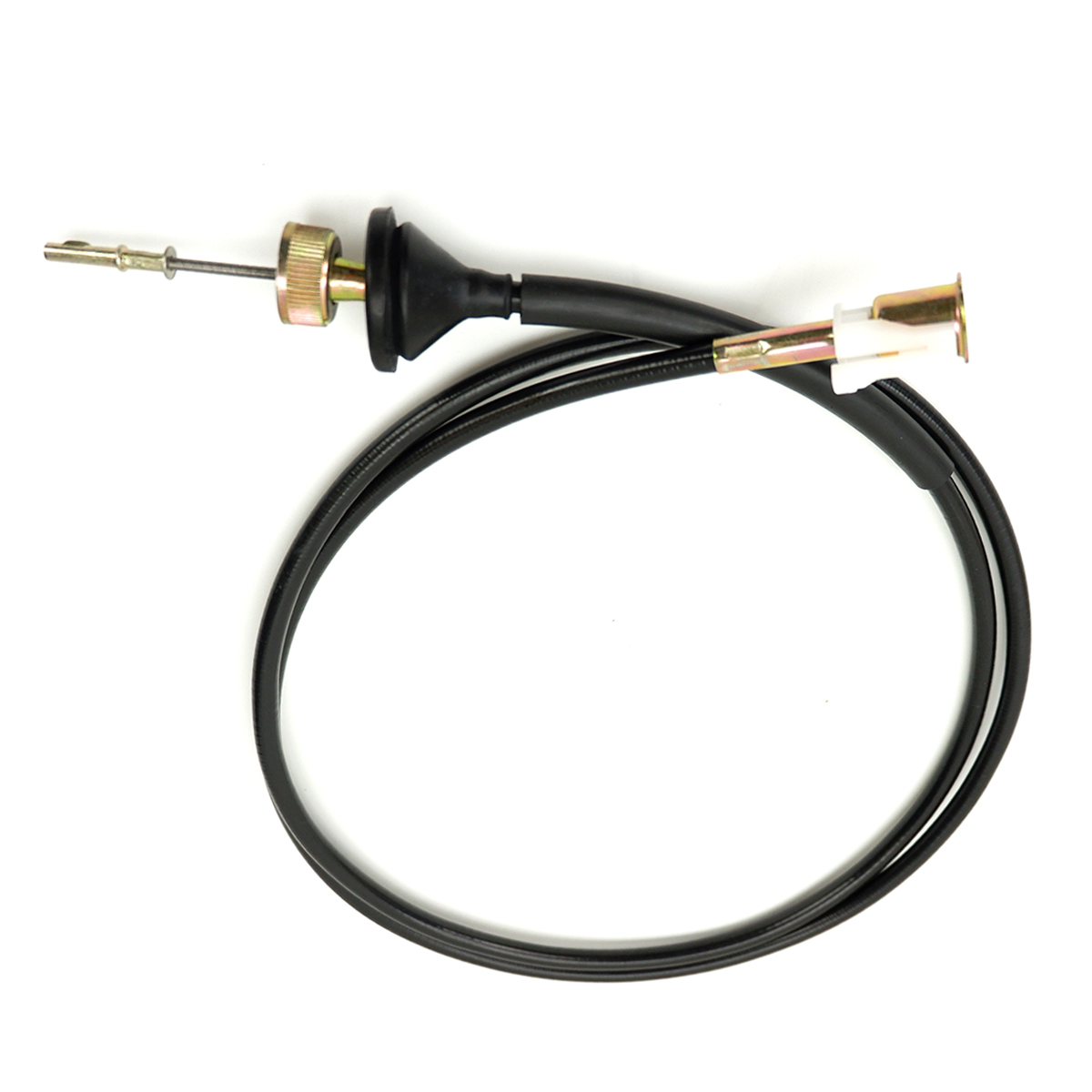 Speedo Meter Cable Speedometer Black For Toyota Corolla Ke70 1970 1979