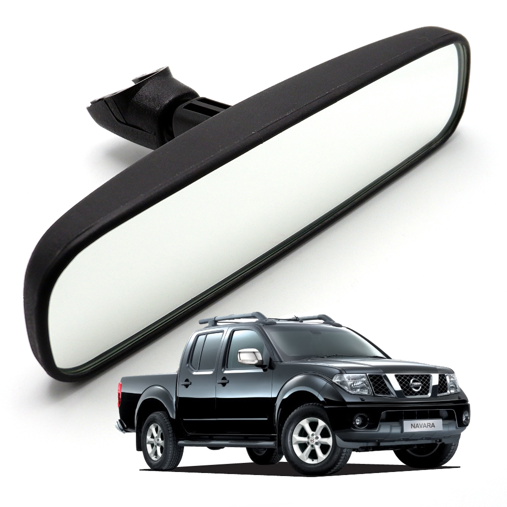 Interior Inside Rear View Mirror Black Fits Nissan Frontier Navara D40