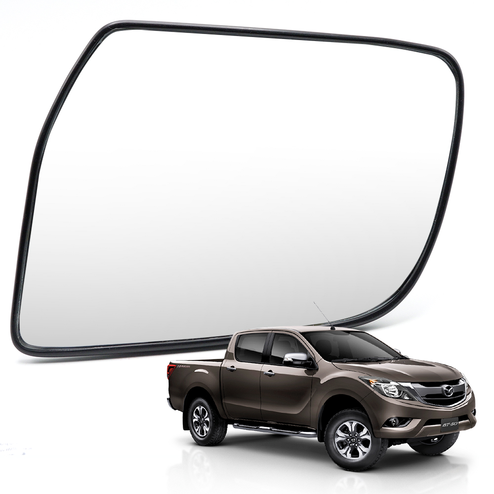 Right Wing Side Mirror Glass + Base Black For Mazda Bt50 Pro 4x2 4x4 2012 2018 eBay