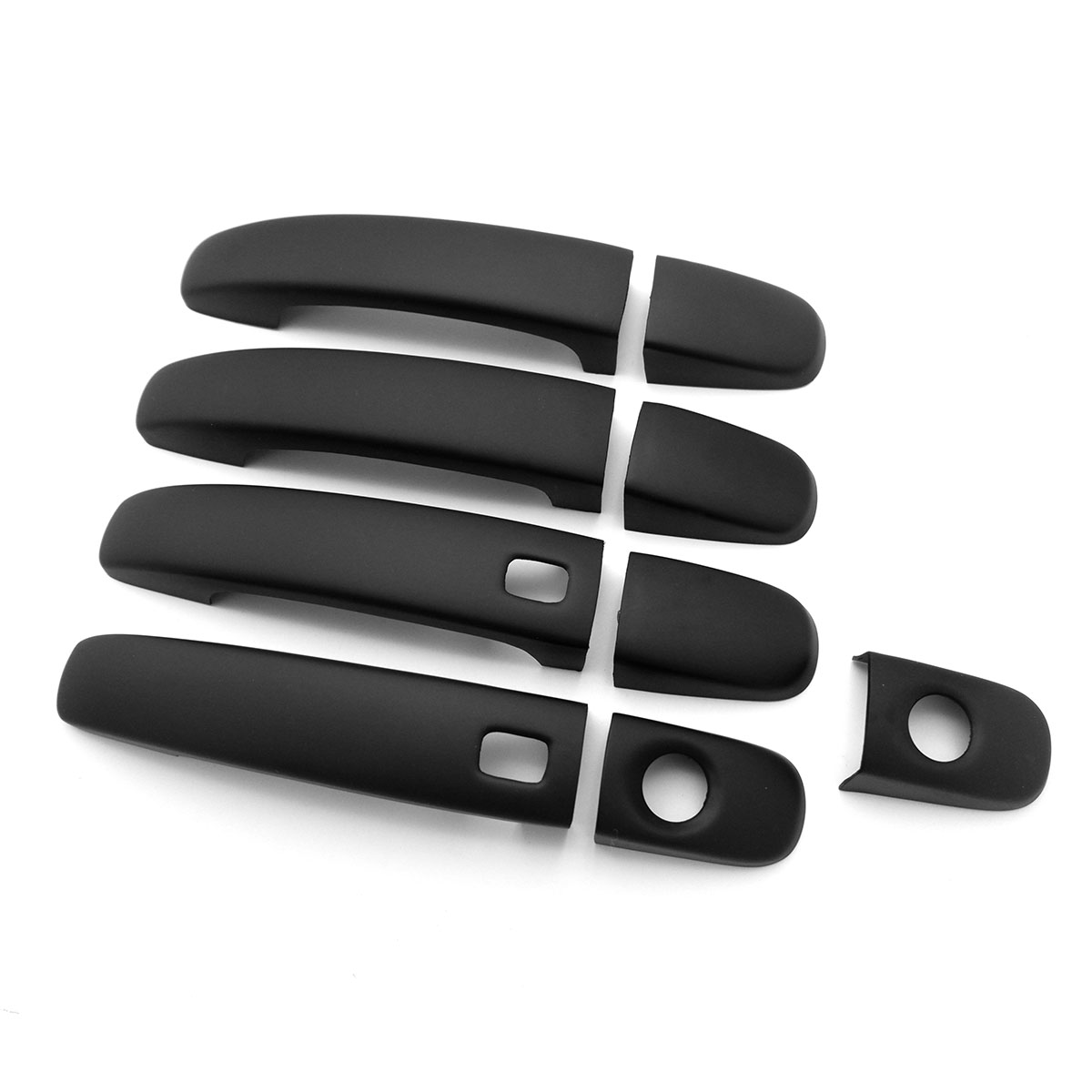 4Dr Door Handle Hand Cover Trim Black Fits Ford Ranger Xlt Pickup 2018