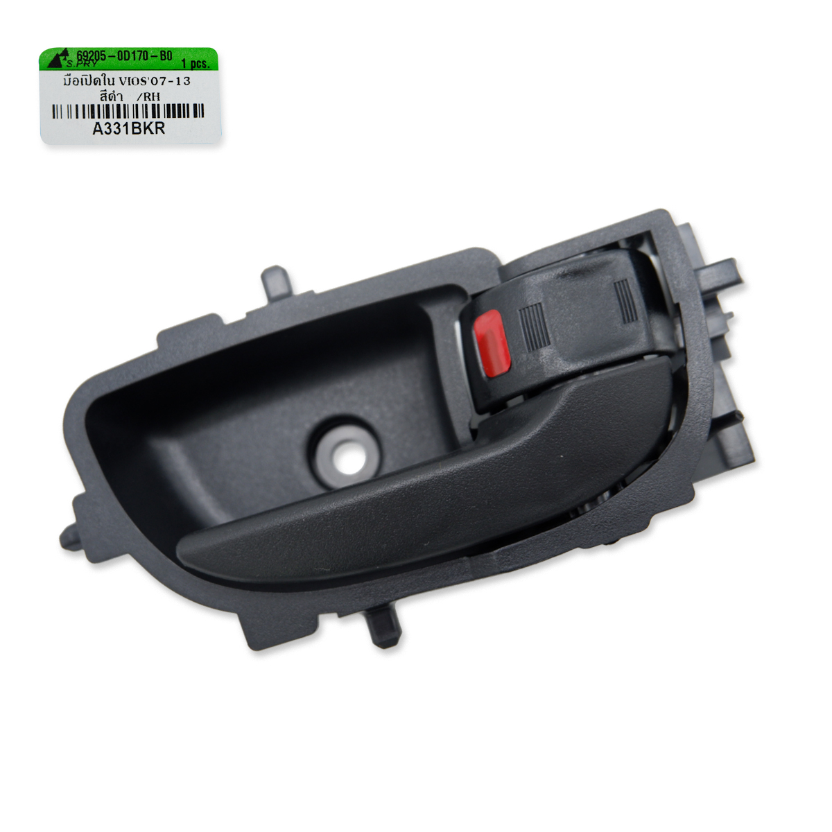 Right Inner Door Handle Black For Toyota Vios Belta Yaris Sedan 2007