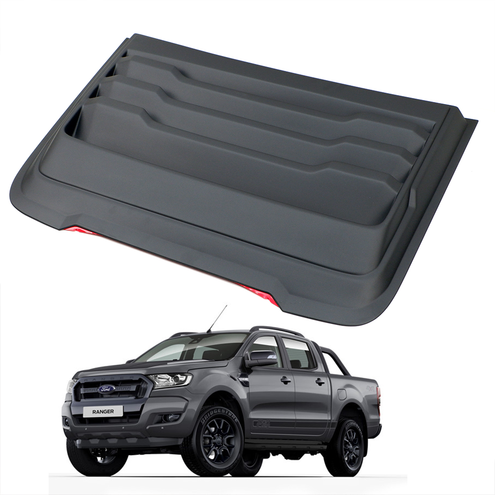 Details About F 150 Scoop Hood Vent Cover Matt Black For Ford Ranger Raptor Everest 2015 2019