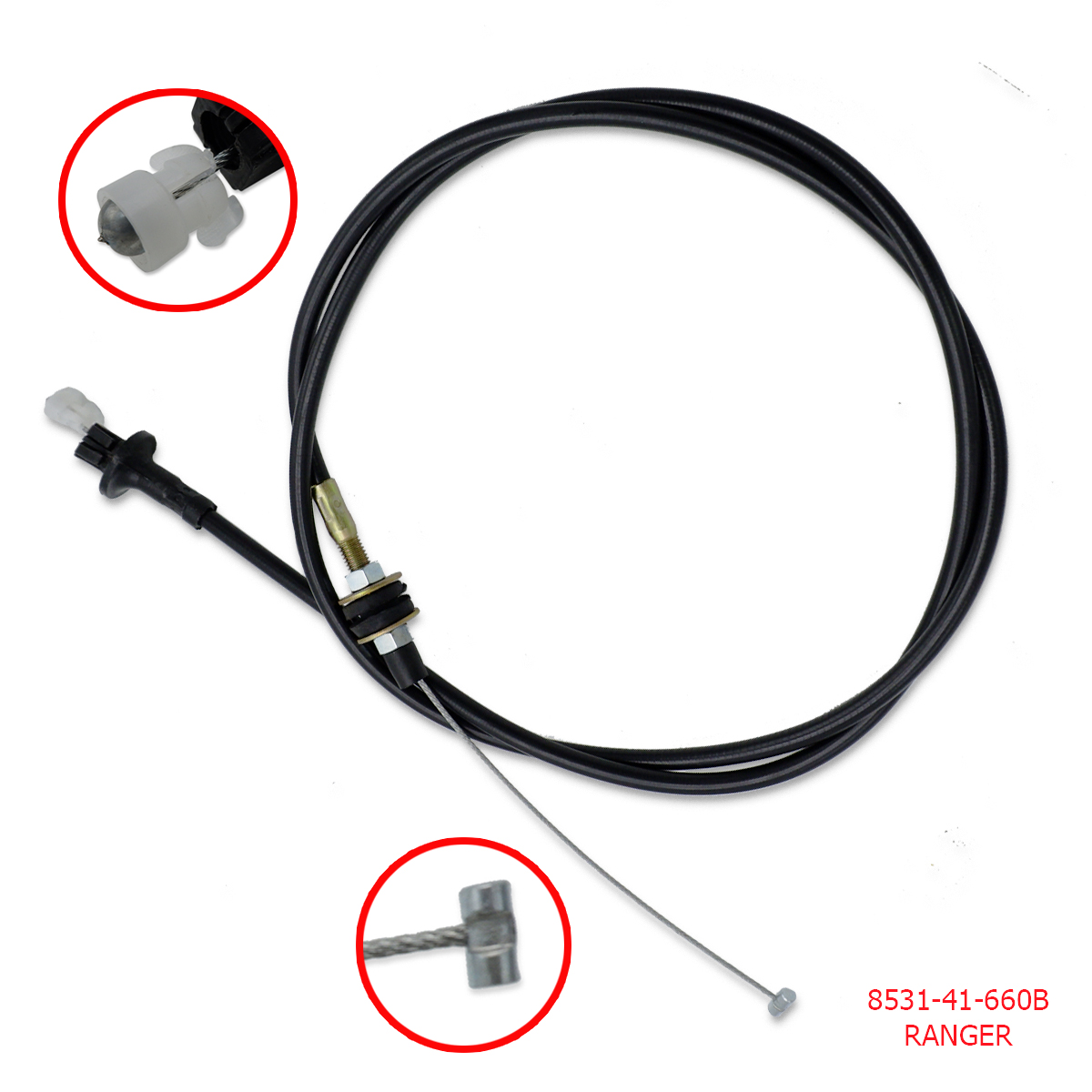 Fits Ford Ranger Pickup 1998 99 00 Accelerator Throttle Cable Black eBay