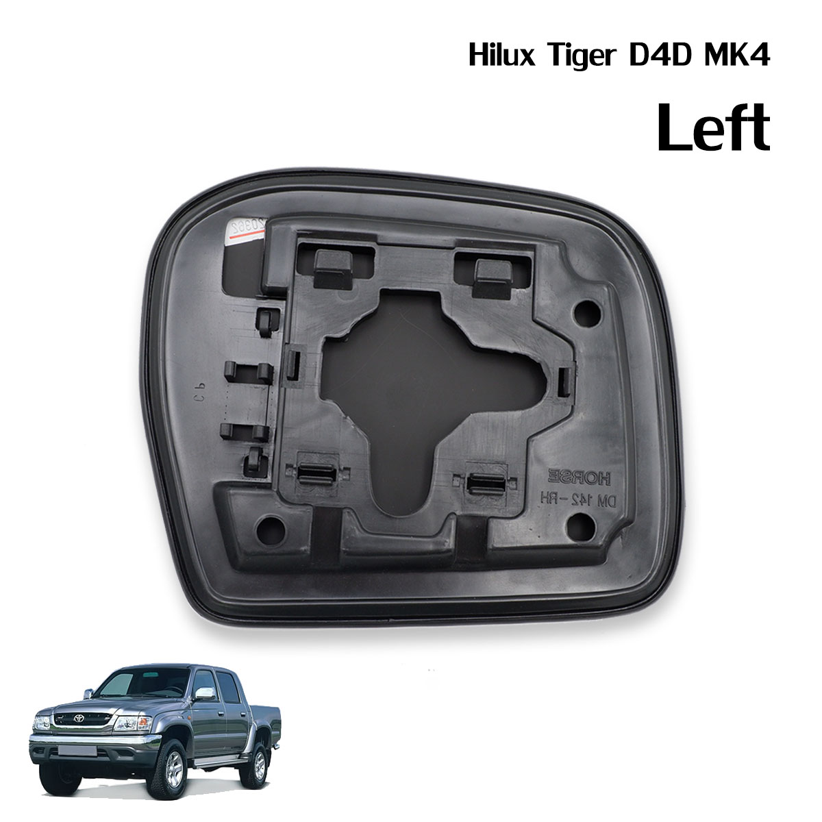 後溝古鏡 Lh Wing Side Door Mirror Glass Len For Toyota Hilux Tiger D4D MK4