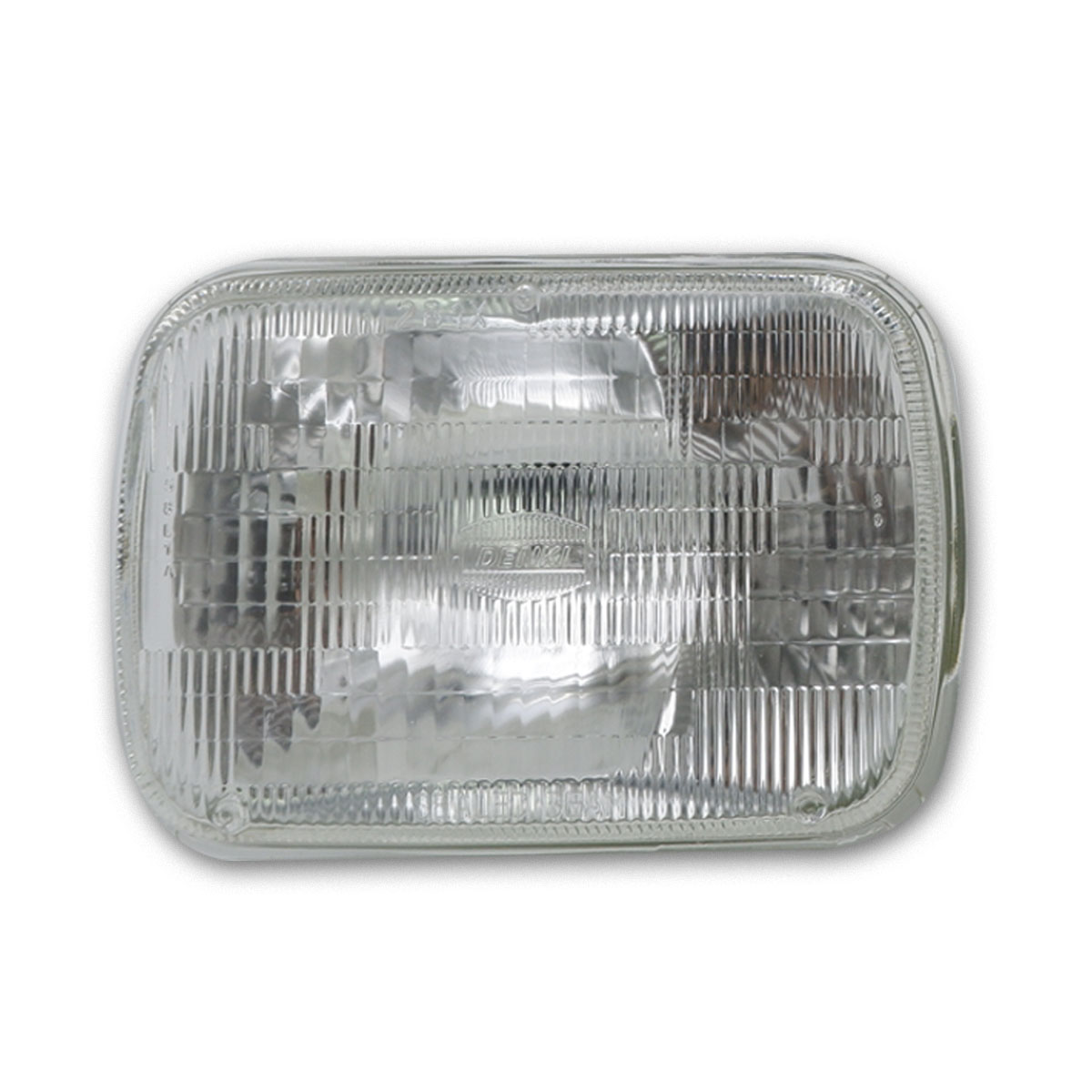 Lh+Rh Glass Head Lamp Rectangular Sealed Fits Mitsubishi L200 Cyclone 1979 1987 - Picture 6 of 7