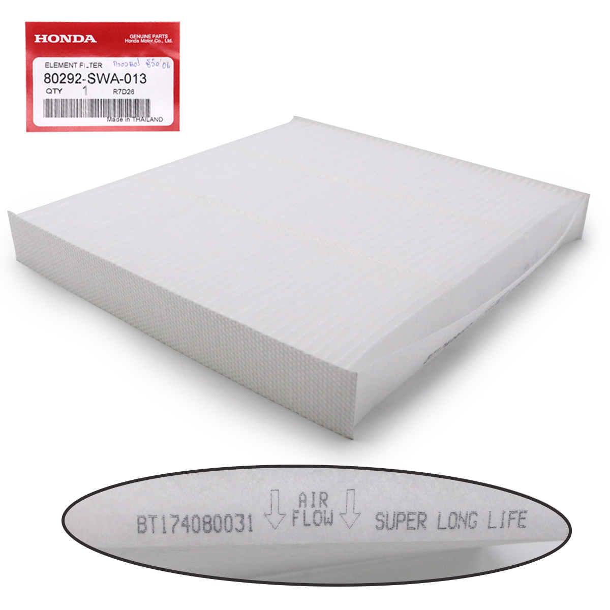 Cabin Air Filter Fits Honda Civic FD FB Accord CR-V 2006 - 2016 - Bild 6 von 8