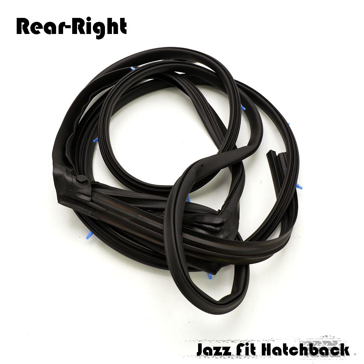 Rear Rh Door Rubber Weatherstrip Seal For Honda Jazz Fit Hatchback 2003