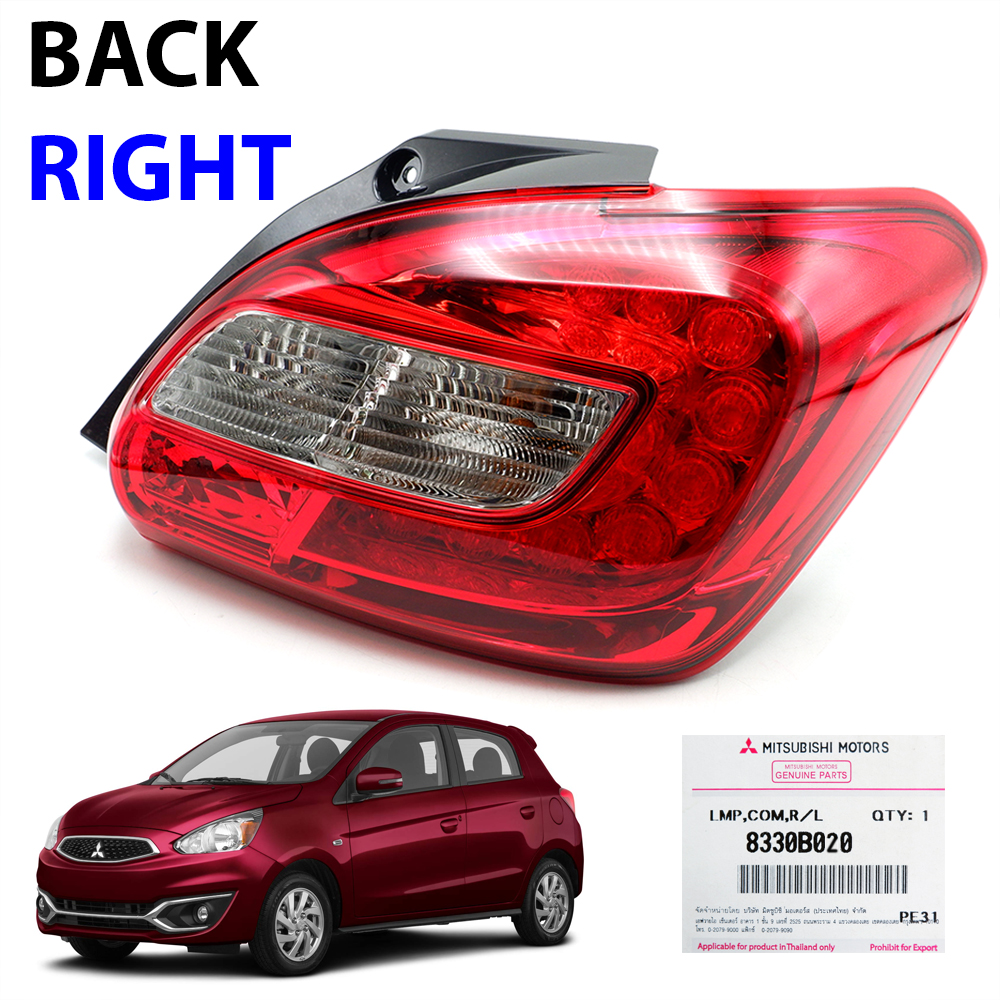 Rh Led Tail Lamp Light Bulbs For Mitsubishi Mirage Space
