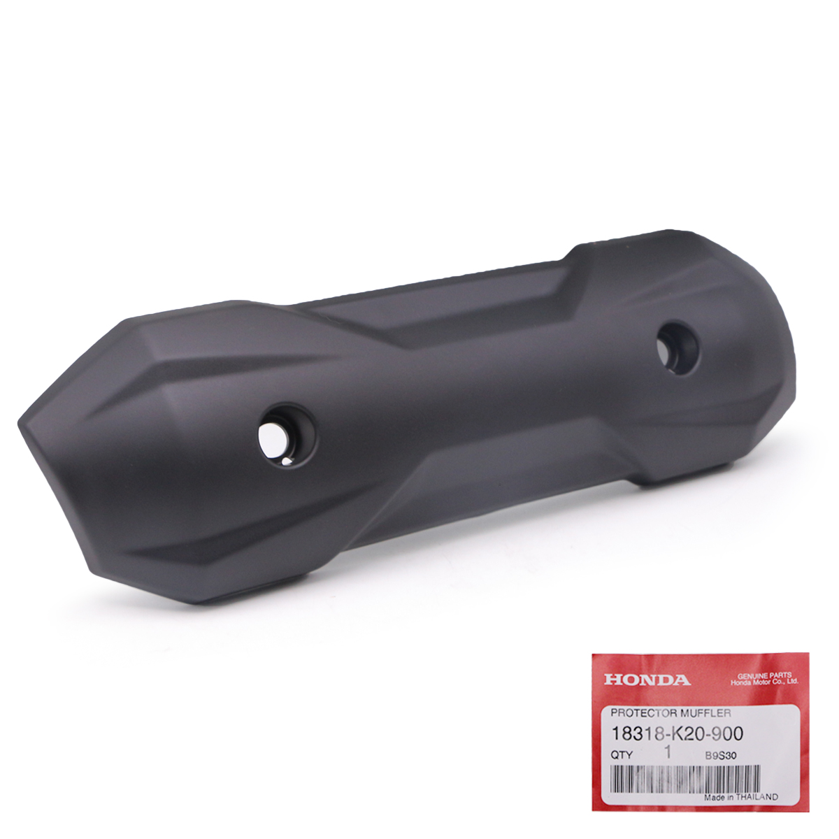 Plastic Guard Pipe Exhaust Cover Fits Honda Zoomer X Bike 2014 2017 - Picture 5 of 8