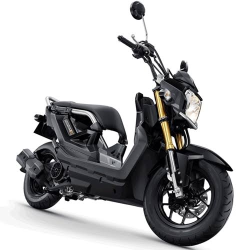 Honda zoomer с пассажиром