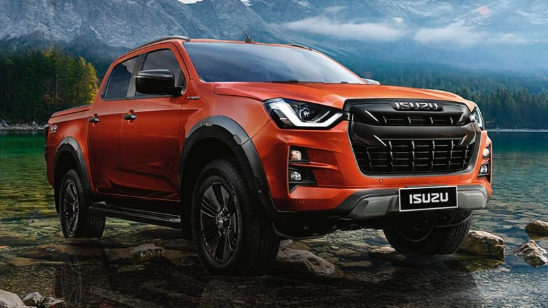 Stainless Scuff Plate Sill Door 4Dr For Isuzu D-Max V-Cross Hi-Lander '2020 '21 - Picture 8 of 8
