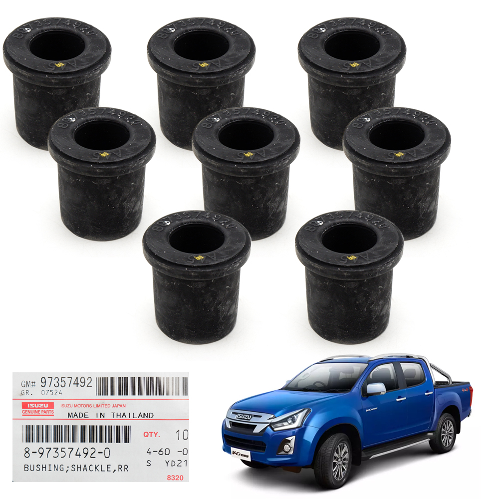 Fits Isuzu D-Max Spark 2012 19 Rear Leaf Spring Shackle Bushing