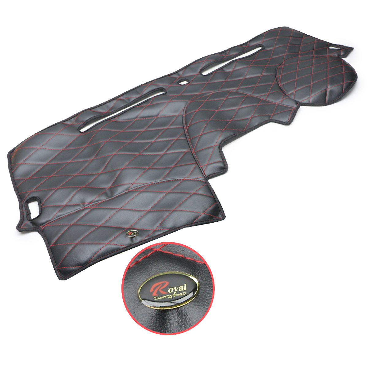 RHD Dash Mat Dashmat Dashboard Leather For Ford Ranger T6 Wildtrak 2012