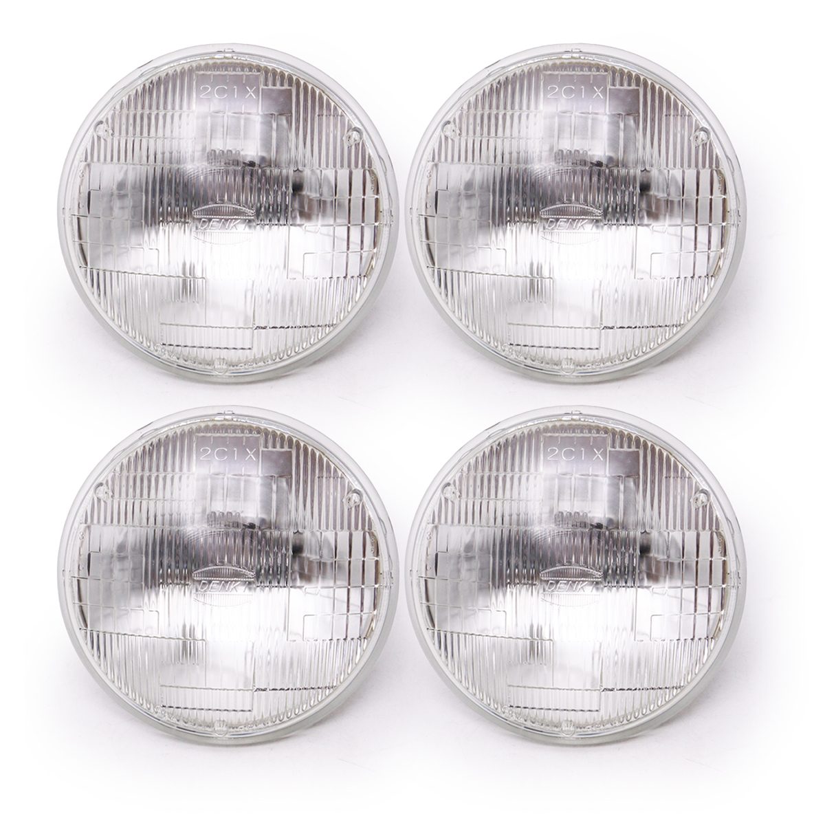 4pc Head Lights Lamp 12V 6inch Fits Datsun Nissan 620 Pick Up Truck