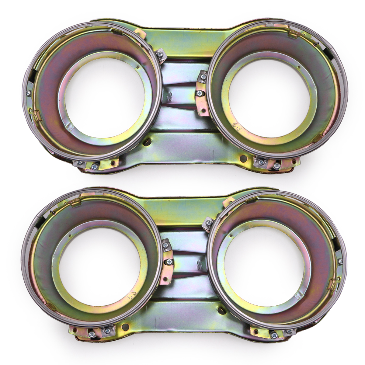 Lh Rh Head Light Lamp Bases Bezels For Datsun Nissan 620 Pickup Truck