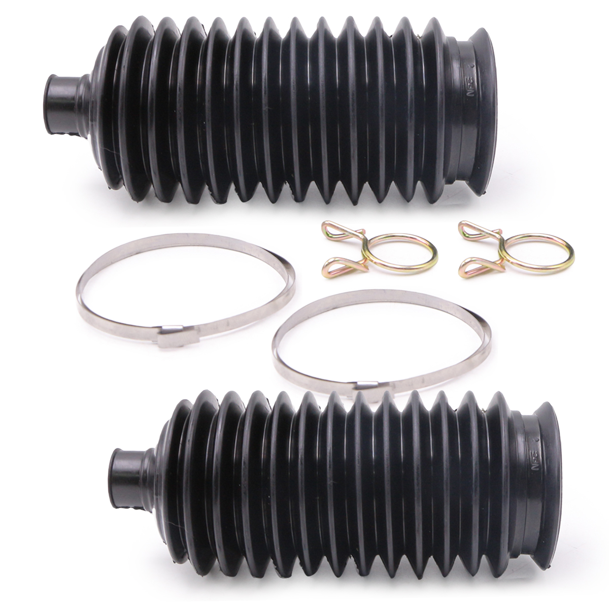 Set Steering Boot Kits Rubber For Toyota Corolla AE101 AE100 Power '91