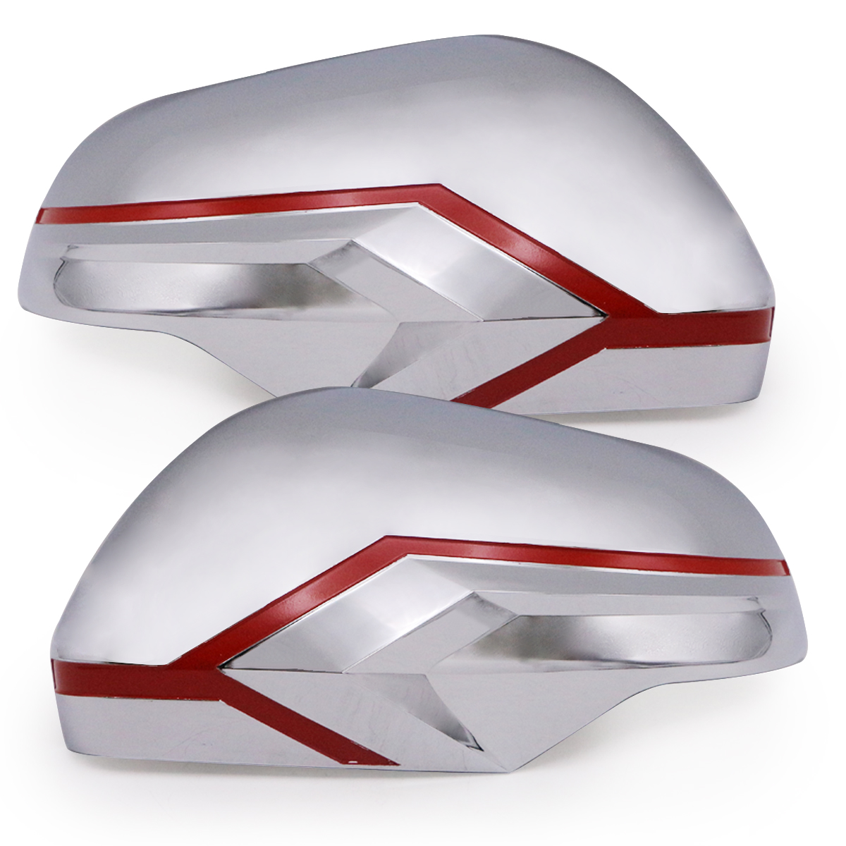 Chrome Side Wing Mirror Cover Trim For Mitsubishi L200 Pajero Sport