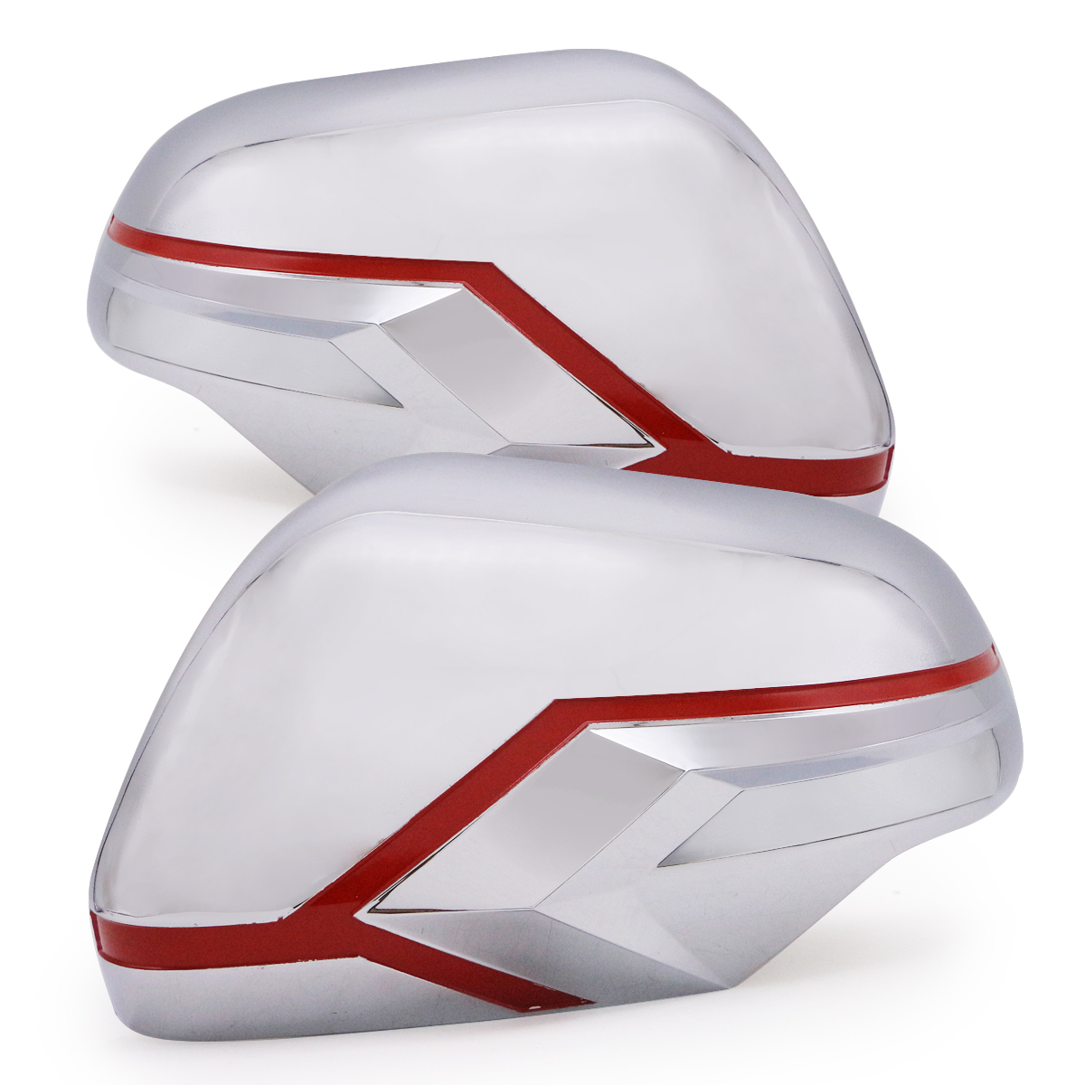 Chrome Side Wing Mirror Cover Trim For Mitsubishi L200 Pajero Sport