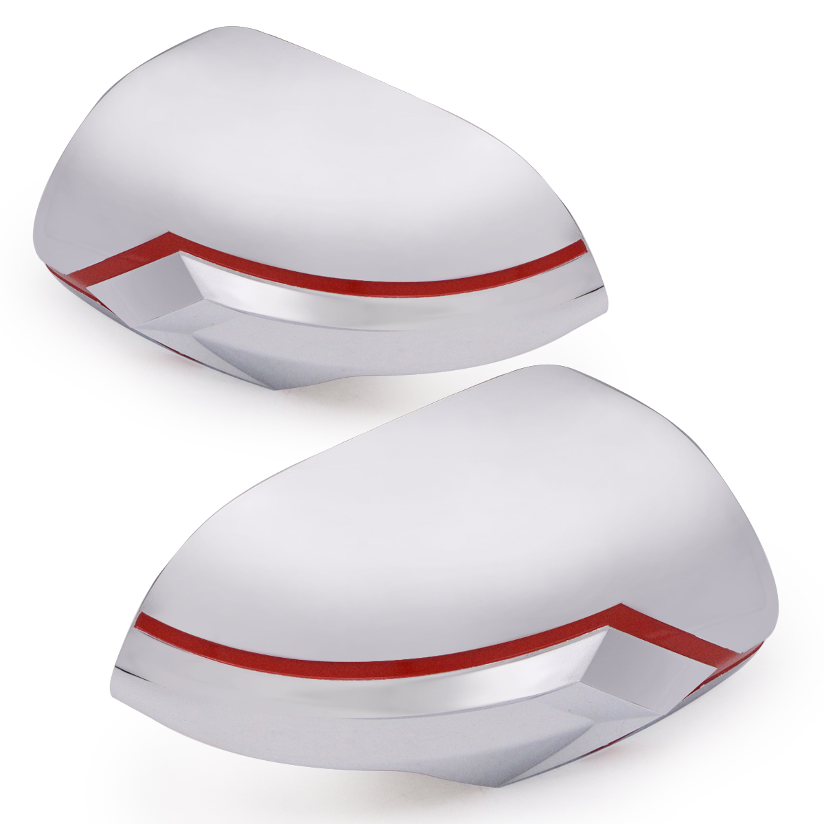 Chrome Side Wing Mirror Cover Trim For Mitsubishi L200 Pajero Sport