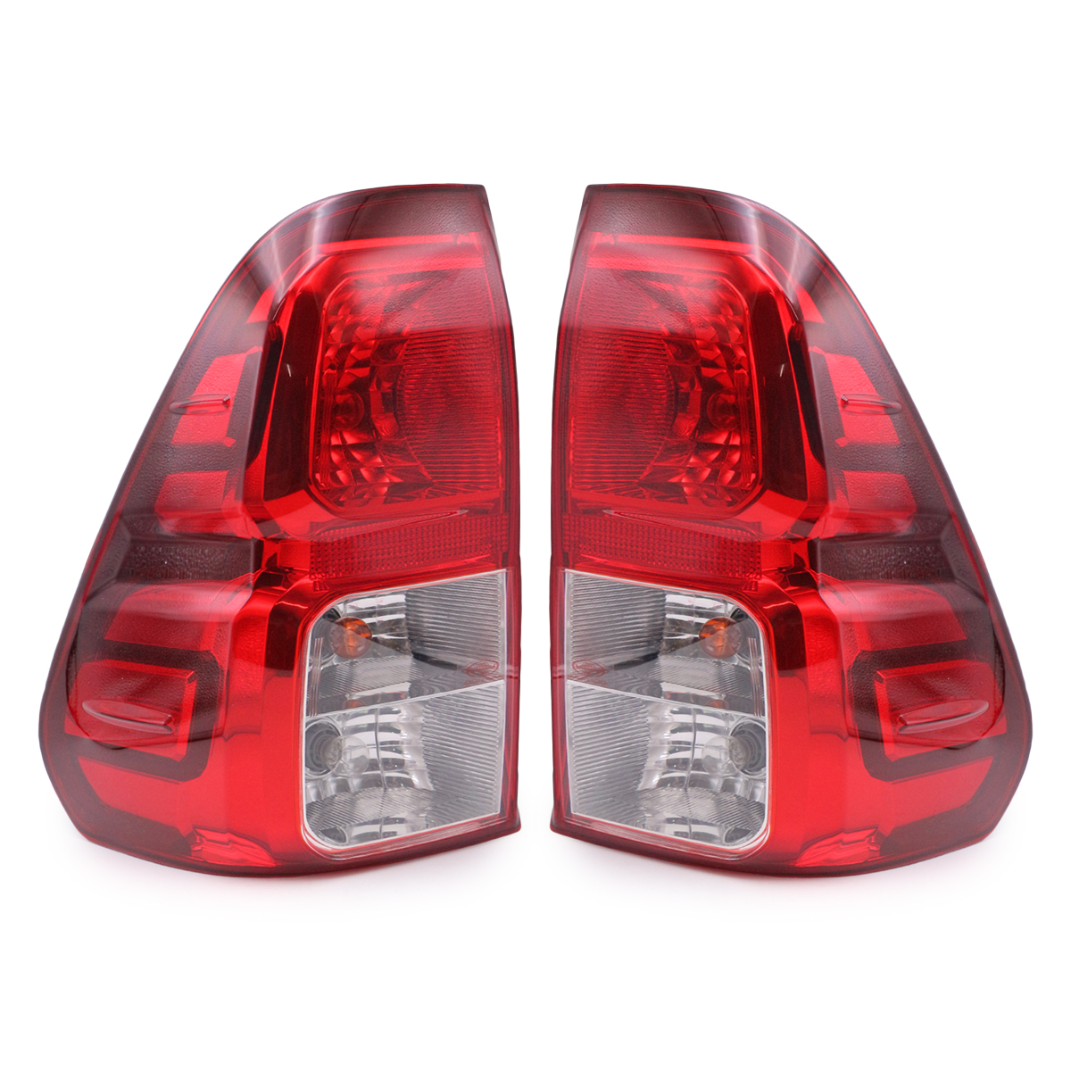 Pair Tail Lamps Lights Bulbs Fits Toyota Hilux Revo SR5 ZEdition 2015