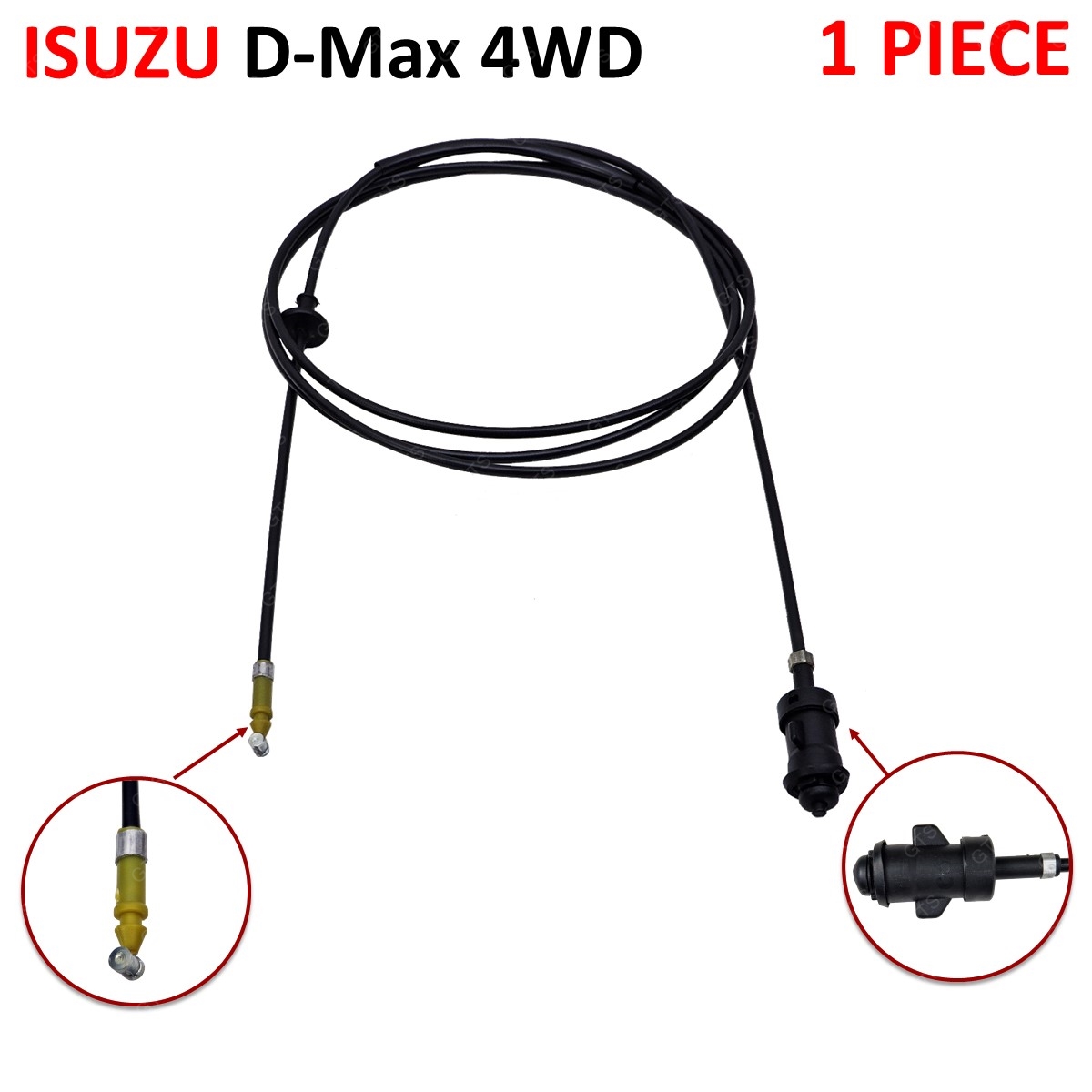Fuel Lock Control Gas Door Release Cable For Isuzu D-max 4WD