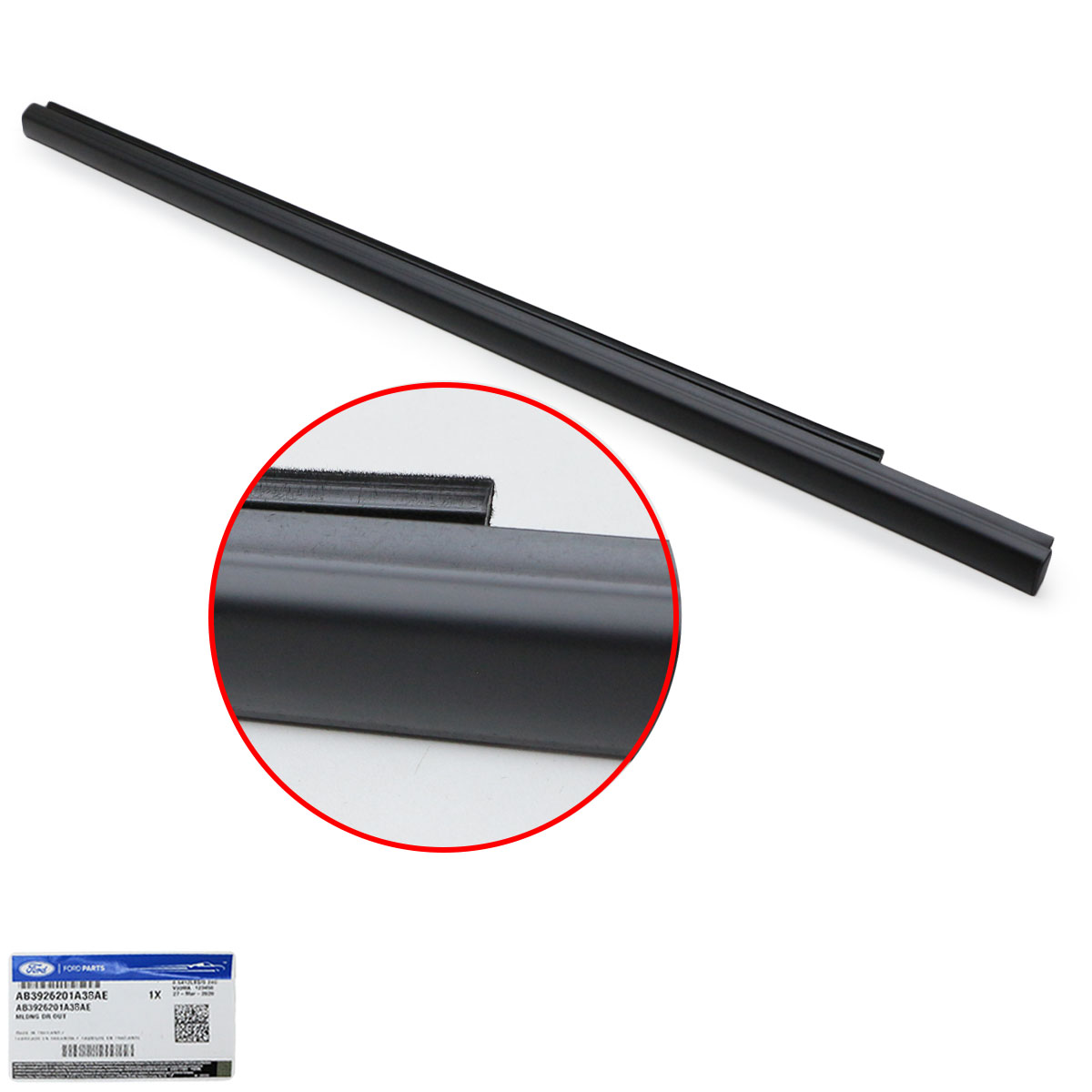 Front Rh Inner Weatherstrip Window Rubber Belt For Ford Ranger 4Dr 2012
