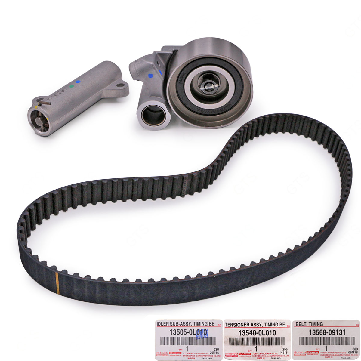 Timing Belt Pulley Set Kit For Toyota Hilux Vigo Innova Fortuner '05