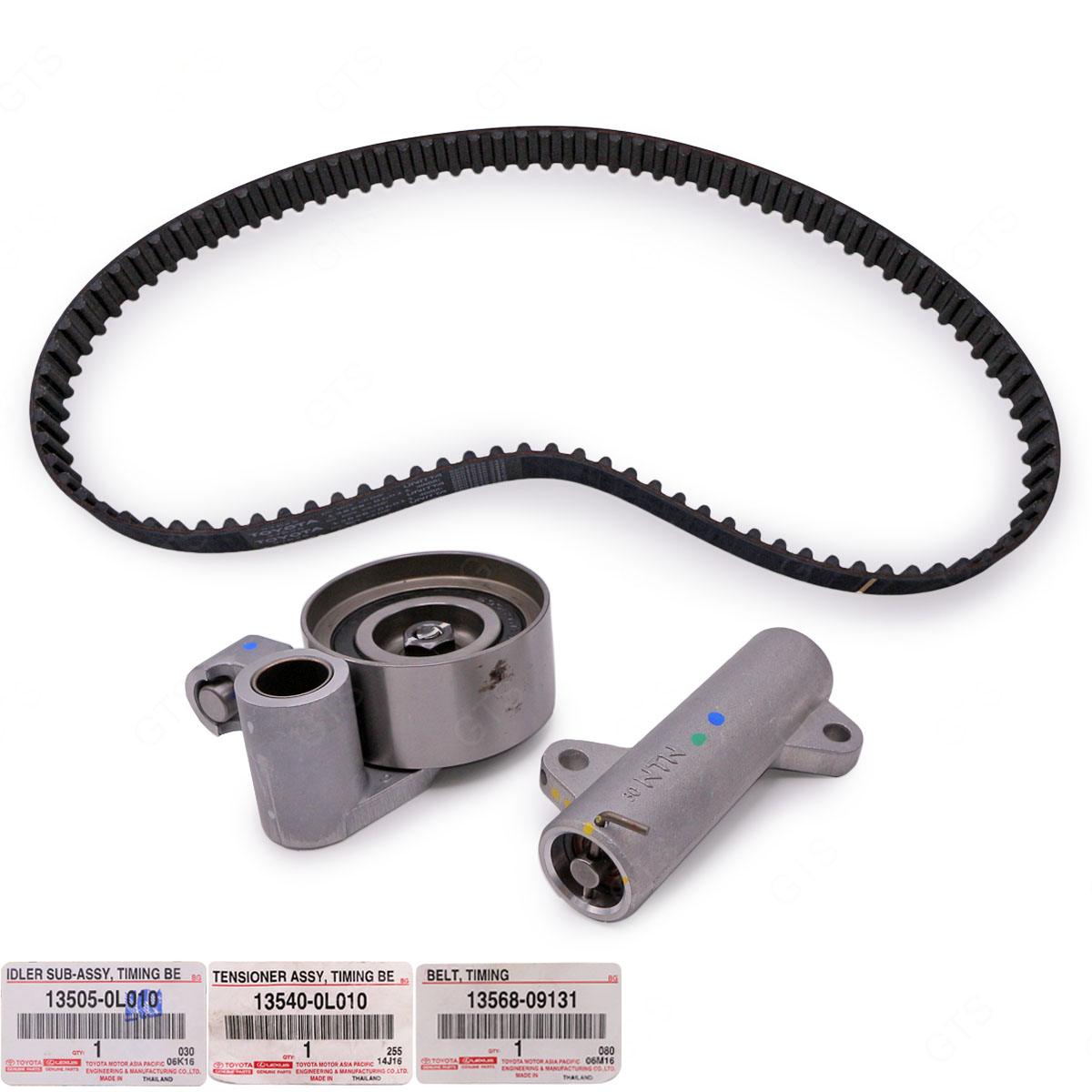 Timing Belt Pulley Set Kit For Toyota Hilux Vigo Innova Fortuner '05