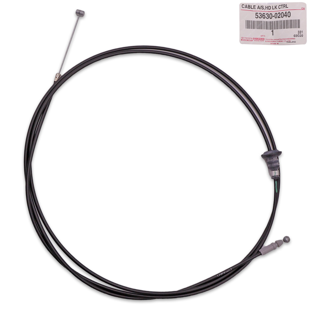 Hood Bonnet Lock Release Control Cable Fits Toyota Altis Limo